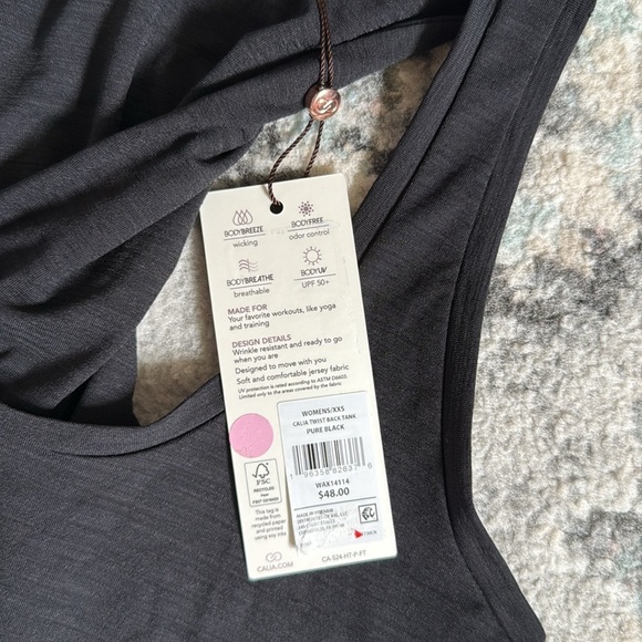 Calia Twist Back Tank - Picture 3 of 9